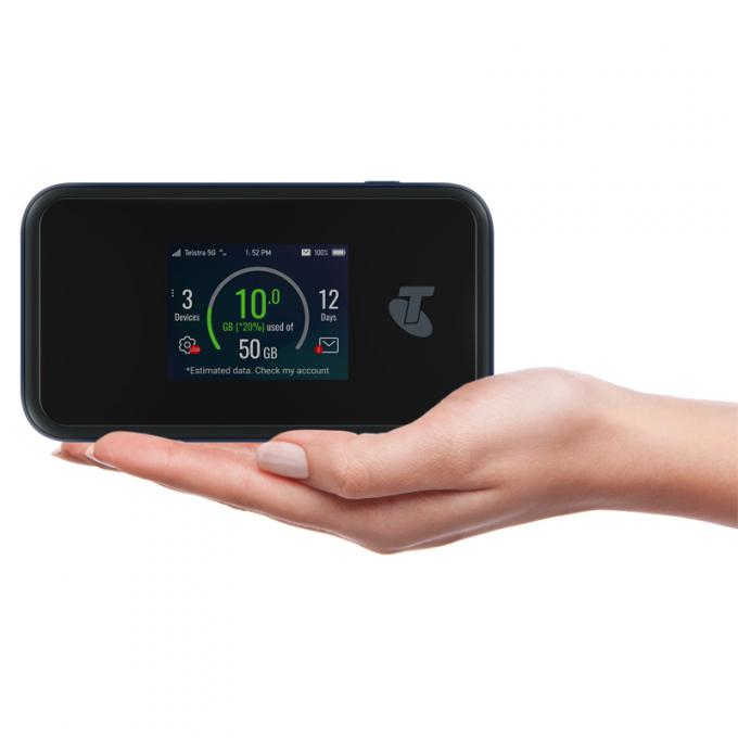 오리지널 ZTE MU500 ZTE 5G Wi-Fi Pro 5G mm & sub 6GHz 4G CAT20 WiFi 6 + LAN 포트 3