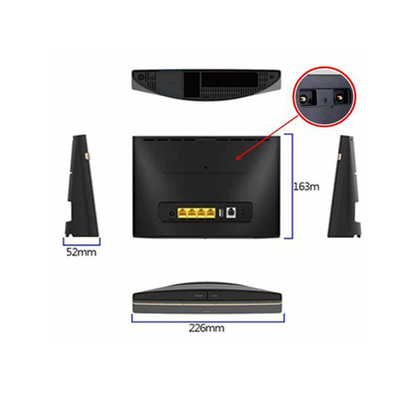 주문 300Mbp 4g 라이이트 Cpe 와이파이 라우터 화웨이는 안테나로 B525S-65a를 열었습니다 online manufacture
