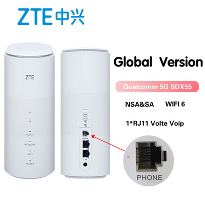주문 ZTE MC801A 와이파이 6 망 라우터 CAT22 이중 대역 SIM 카드 분쟁지역 무선 라우터 online manufacture