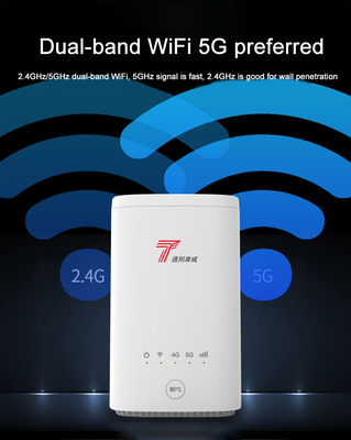 주문 Unlock ZLT X21 CPE Indoor Sub NSA SA Modem 6GHz Wifi Router Mobile Wireless 5G online manufacture