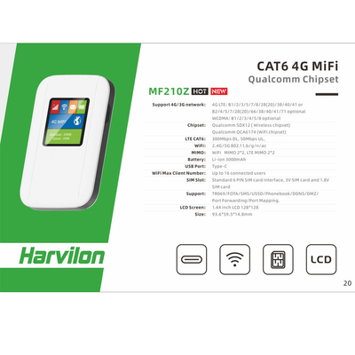 주문 5V 1A 4G 모바일 와이파이 라우터 흰색 / 검은색 / 금색 / 빨간색 online manufacture