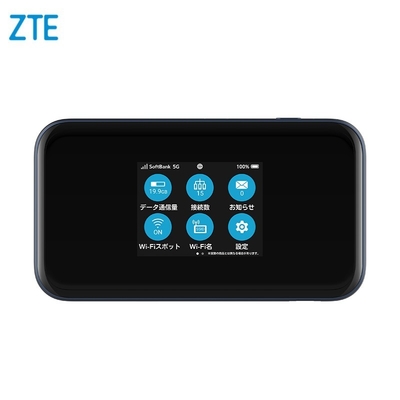주문 잠금 해제된 ZTE 5G 모바일 와이파이 A004ZT 듀얼 밴드 2.4/5GHz 와이파이 6 포켓 라우터 5G 4G LTE 3Gbps 4100mAh online manufacture