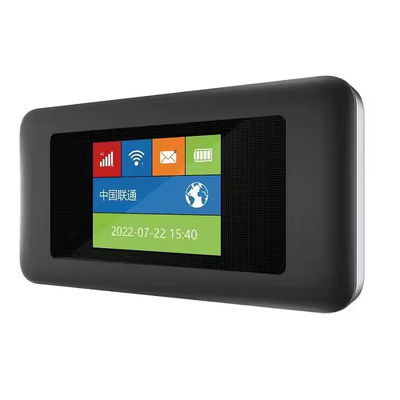 주문 Unlock CAT18 5G MiFis Mobile Hotspots Cellular Wi-Fi Router 5000Mah Battery WiFi6 5G Router With Sim Card Slot online manufacture