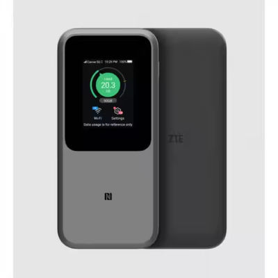 주문 ZTE MU5120 5G 포터블 와이파이 라우터 U50 프로 10000mAh 27W 패스트 충전 와이파이 6 3600Mbps 모바일 핫스팟 5G 라우터 심 카드 online manufacture