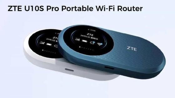 주문 잠금 해제된 ZTE U10S 프로 휴대용 무선 와이파이 229Mbps 4G LTE 라우터 미니 아웃도어 모덤 핫스팟 심 카드 슬롯 3000mAh online manufacture