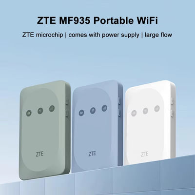 주문 잠금 해제된 ZTE MF935 포켓 와이파이 라우터 150Mbps 4G LTE 라우터 휴대용 모뎀 야외 핫스팟 SIM 카드 슬롯 2000mAh 배터리 online manufacture