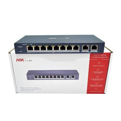 주문 Original Hik DS-3E0310HP-E 8 포트 패스트 이더넷 언매니지드 POE 스위치 online manufacture