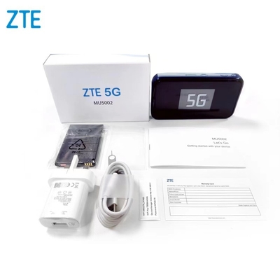 주문 ZTE 5GHz 와이파이 라우터 Mu5002 5G NSA SA 5G NR+LTE EN-DC-서브 6G 무선 라우터 online manufacture
