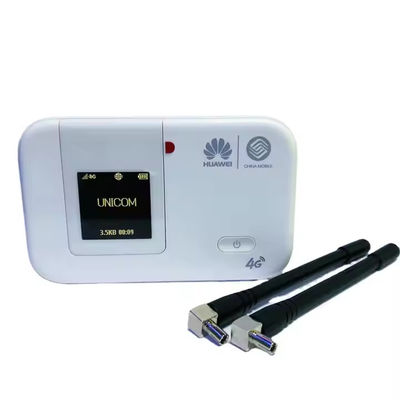 E5375 4G LTE WIFI 라우터와 외부 안테나의 힘을 당신의 비즈니스에 사용하십시오.