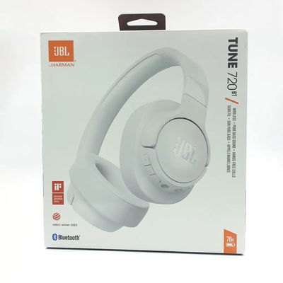 JBL TUNE 720BT 블루투스 헤드셋용 오픈 귀 무선 LED 배터리 낮은 주파수 음향 효과 음악에 대한 높은 내구성 Gami